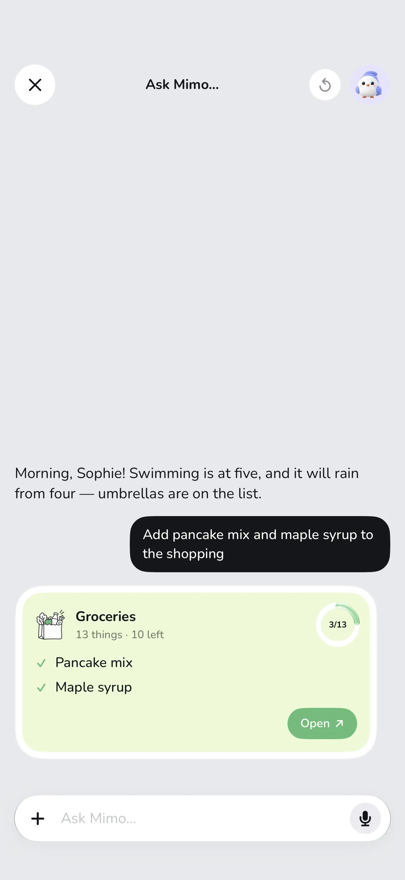 Une conversation avec Mimo dans Symfoni